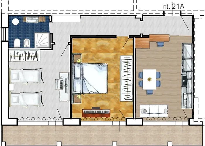 21a - Vista Mare A 2 Passi Da Tutto Апартаменты *